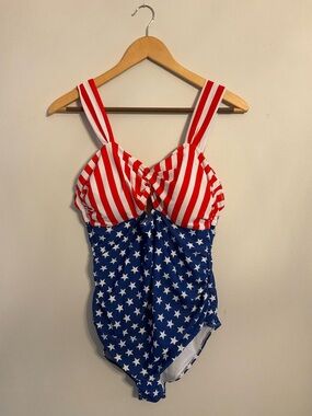 AMERICAN FLAG ONE PIECE SZ.XL